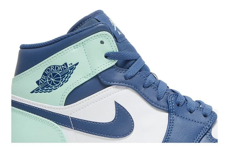 Кроссовки Air Jordan 1 Mid 'Blue Mint'