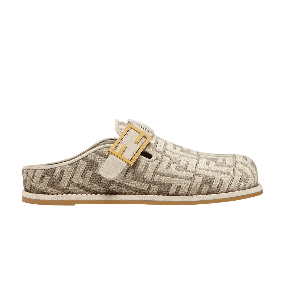 Кроссовки Fendi Wmns Feel Sabot 'FF Baguette - Dove Grey'