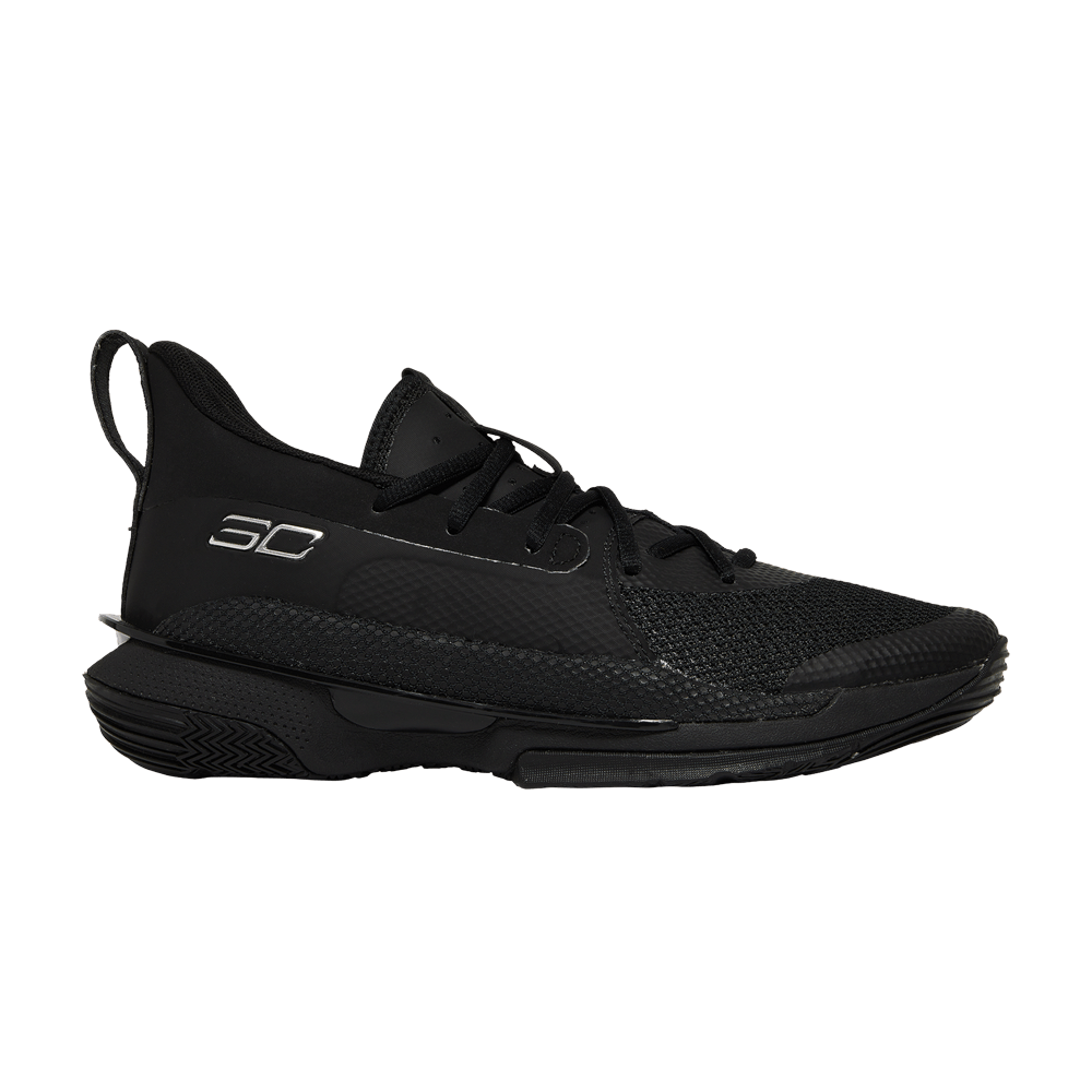 Кроссовки Under Armour Curry 7 Team 'Black Metallic Silver'