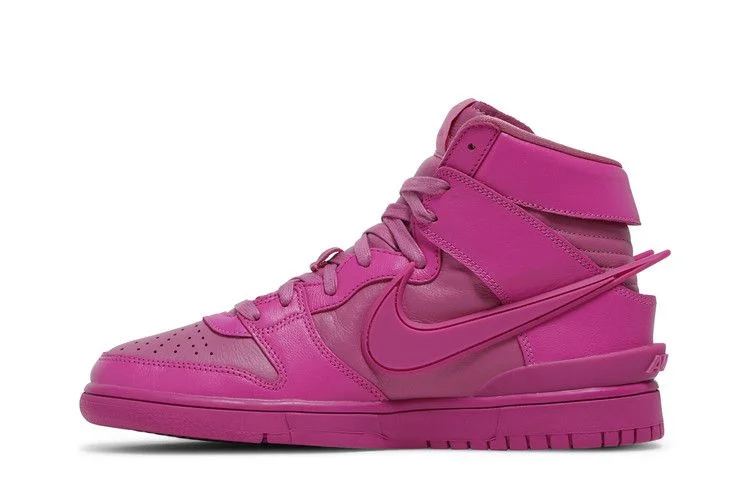 Кроссовки AMBUSH x Nike Dunk High ‘Cosmic Fuchsia’