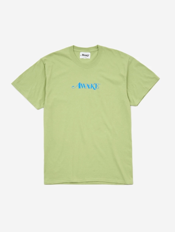 Футболка Awake Classic Logo Tee Light Green