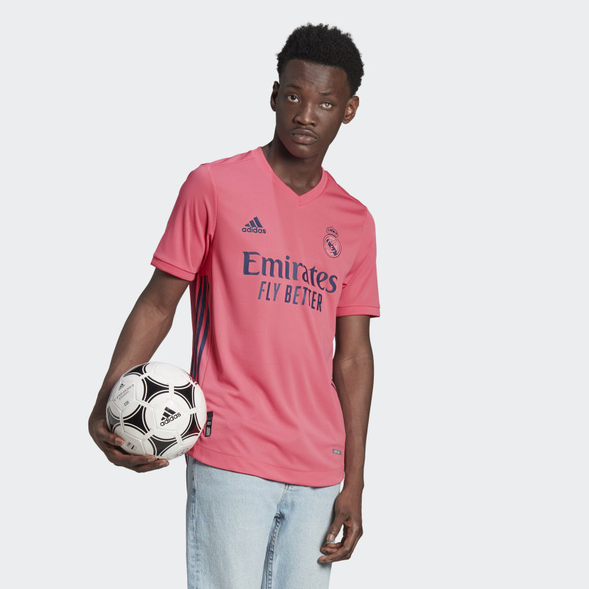 Футболка adidas Real Madrid Away Authentic Shirt 20/21 Pink Jersey Pink