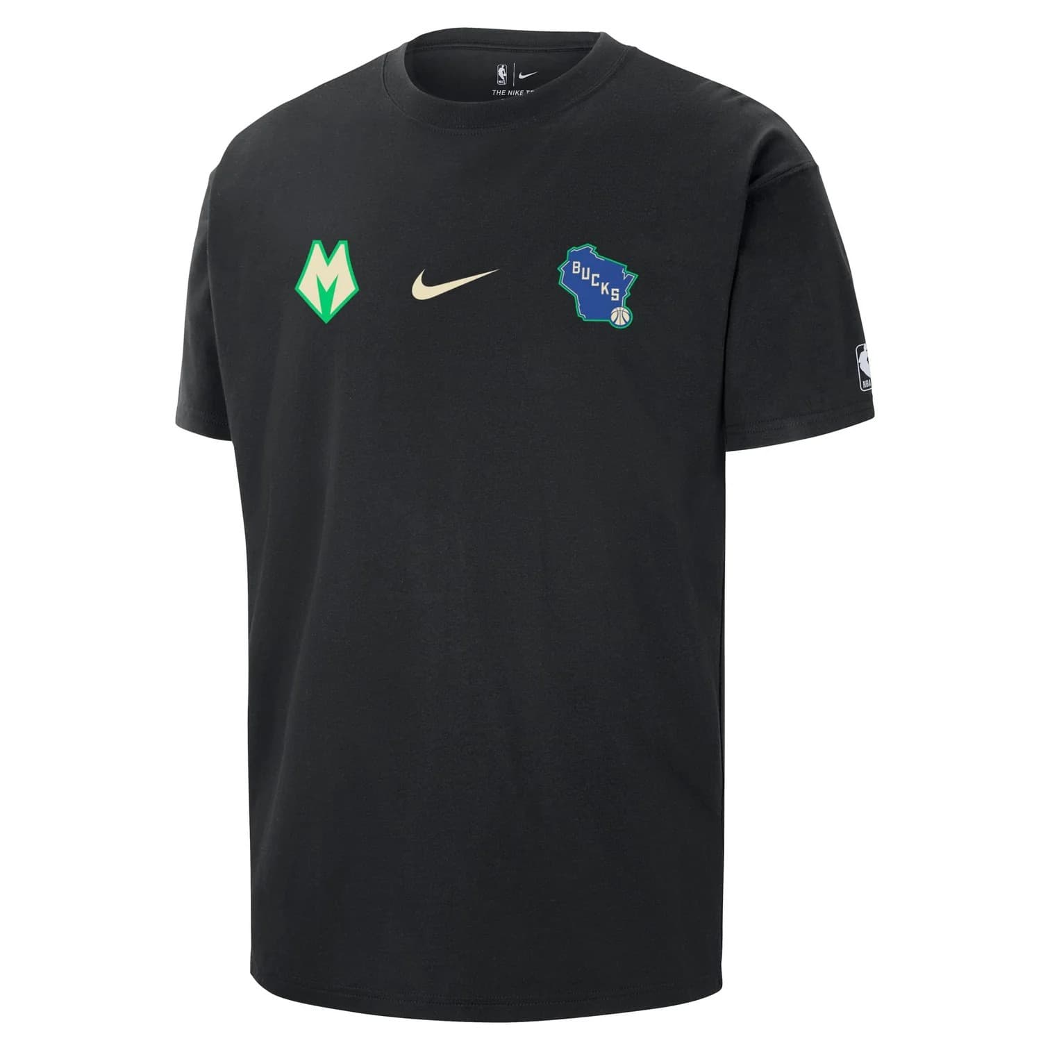 Футболка Nike Milwaukee Bucks 2024 City Edition Max90 Courtside NBA T-Shirt
