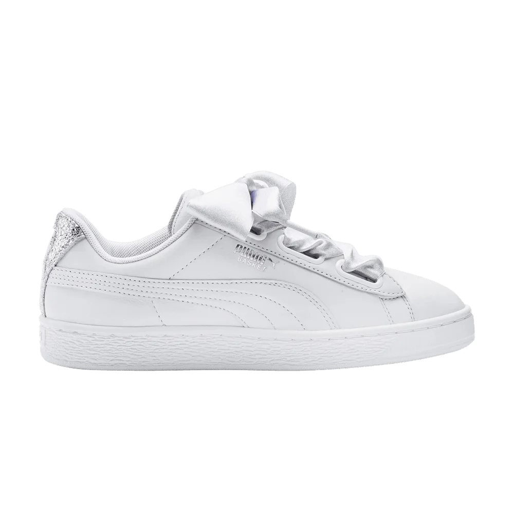 Krossovki-Puma-Wmns-Basket-Heart-Bio-Hack-White