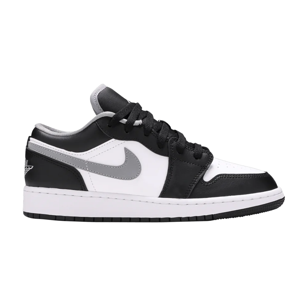 Krossovki-Air-Jordan-1-Low-GS-Black-Medium-Grey