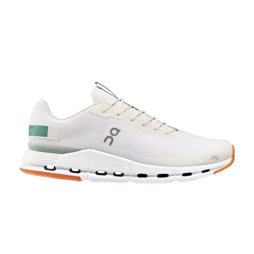 Krossovki-ON-Cloudnova-Form-White-Green