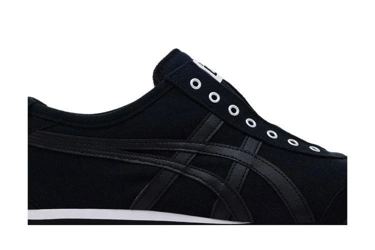 Кроссовки Onitsuka Tiger Mexico 66 Slip-On 'Black'