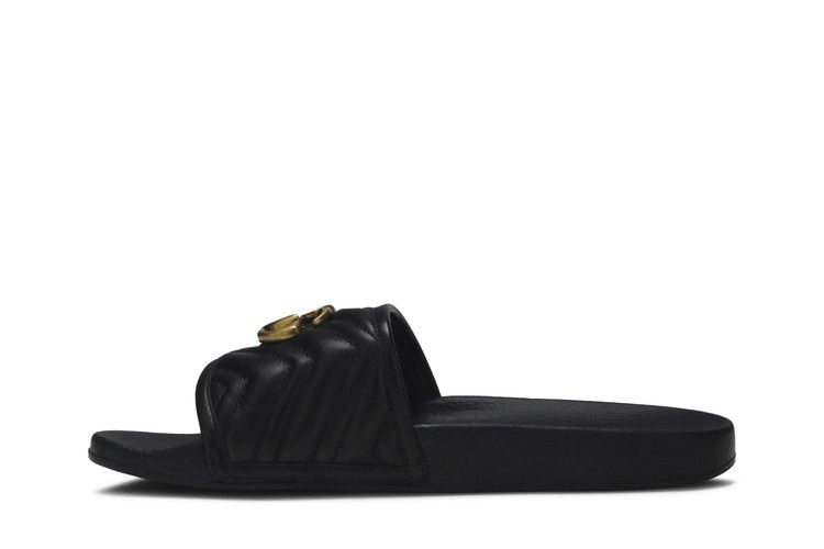 Кроссовки Gucci Wmns GG Marmount Slide 'Black'