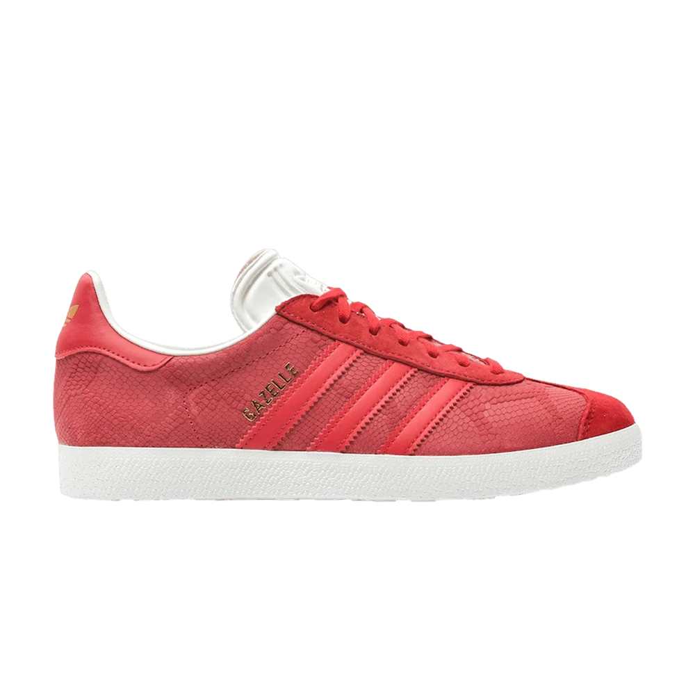 Krossovki-Adidas-Wmns-Gazelle-Bold-Red-Snakeskin
