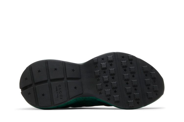 Кроссовки Gucci GG Rhyton 'Green Black Monogram'