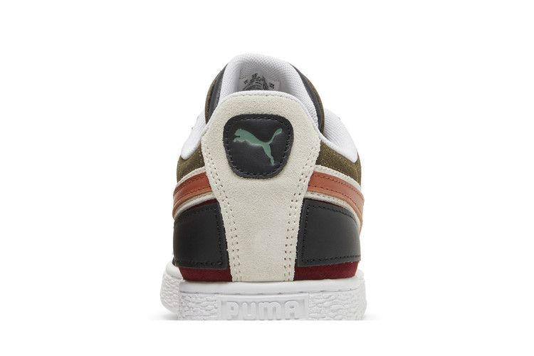 Кроссовки Puma Suede 'Layers - Deep Olive Warm Chestnut'