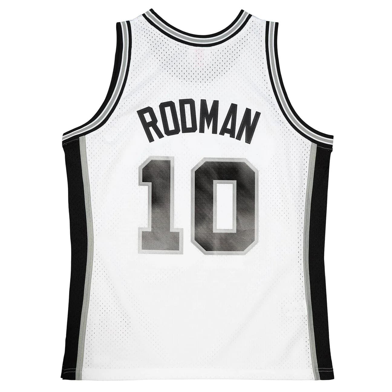 Баскетбольная джерси 1993-94 San Antonio Spurs Dennis Rodman #10 Swingman Hardwood Classics White Jersey