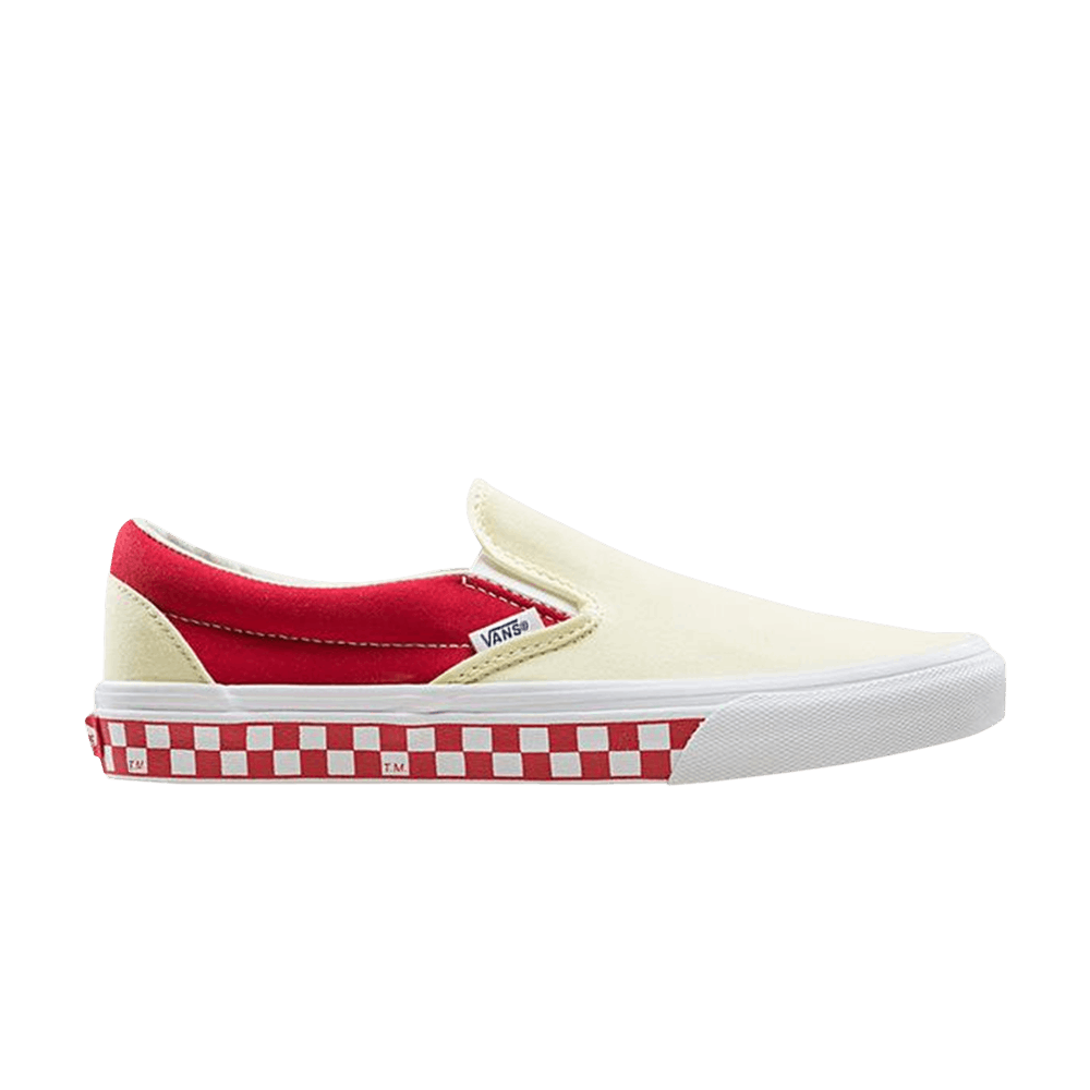 Vans Classic Slip-On 'Checker - Racing Red'