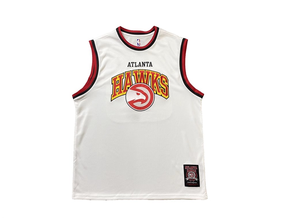 Баскетбольная джерси Buck Up Atlanta Hawks White Jersey