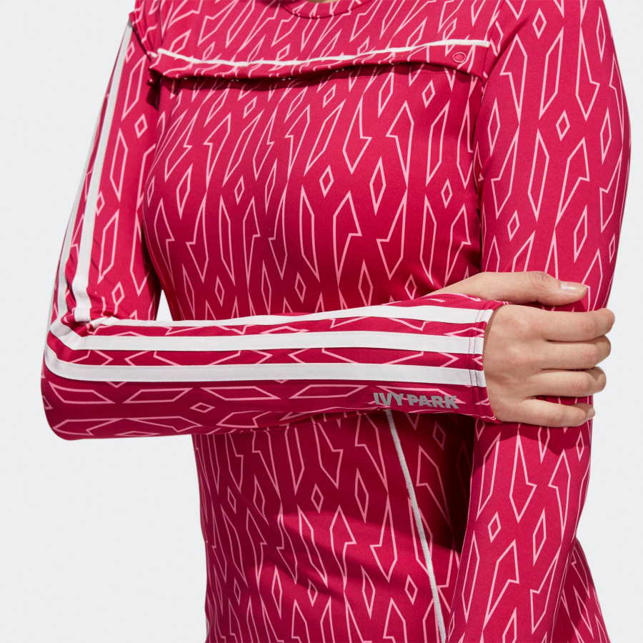 Спортивный топ adidas Ivy Park Snap Monogram Top Bold Pink