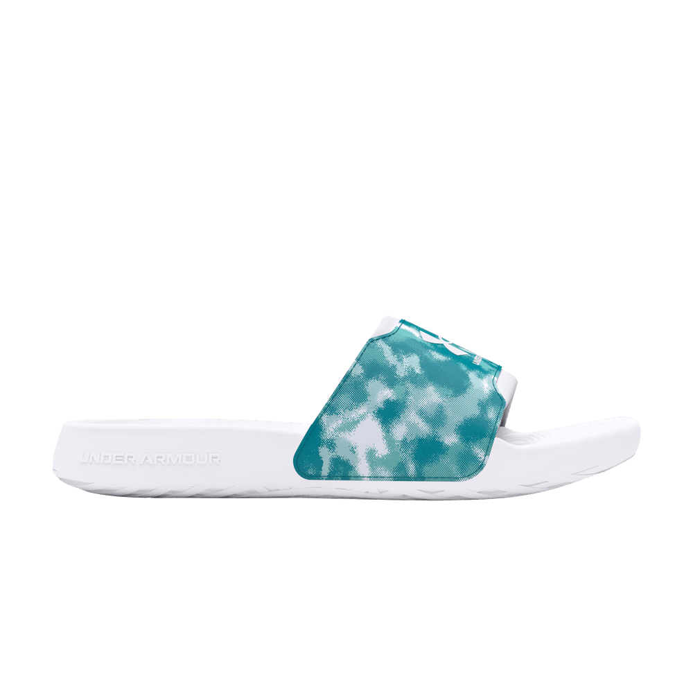 Кроссовки Under Armour Wmns Ignite Select Graphic Slide 'White Turquoise Tie-Dye'