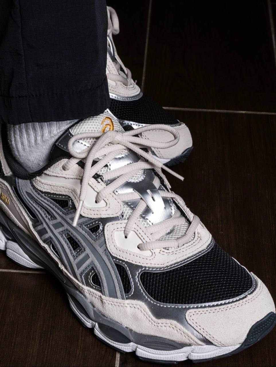 Кроссовки Asics Gel NYC Clay Grey Black