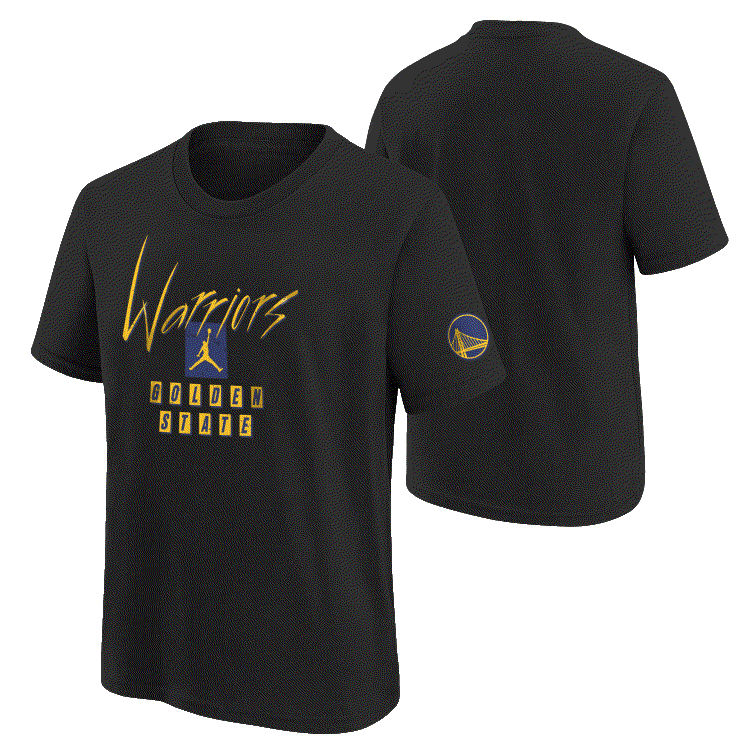 Баскетбольная футболка Nike Golden State Warriors 2024 City Edition Courtside 1 Youth NBA T-Shirt