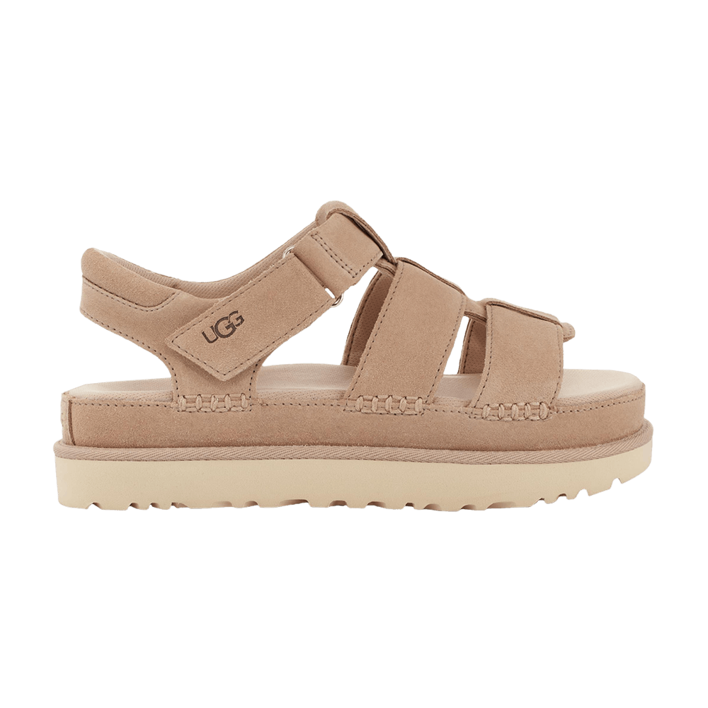 UGG Wmns Goldenstar Strap Platform Sandal 'Driftwood'