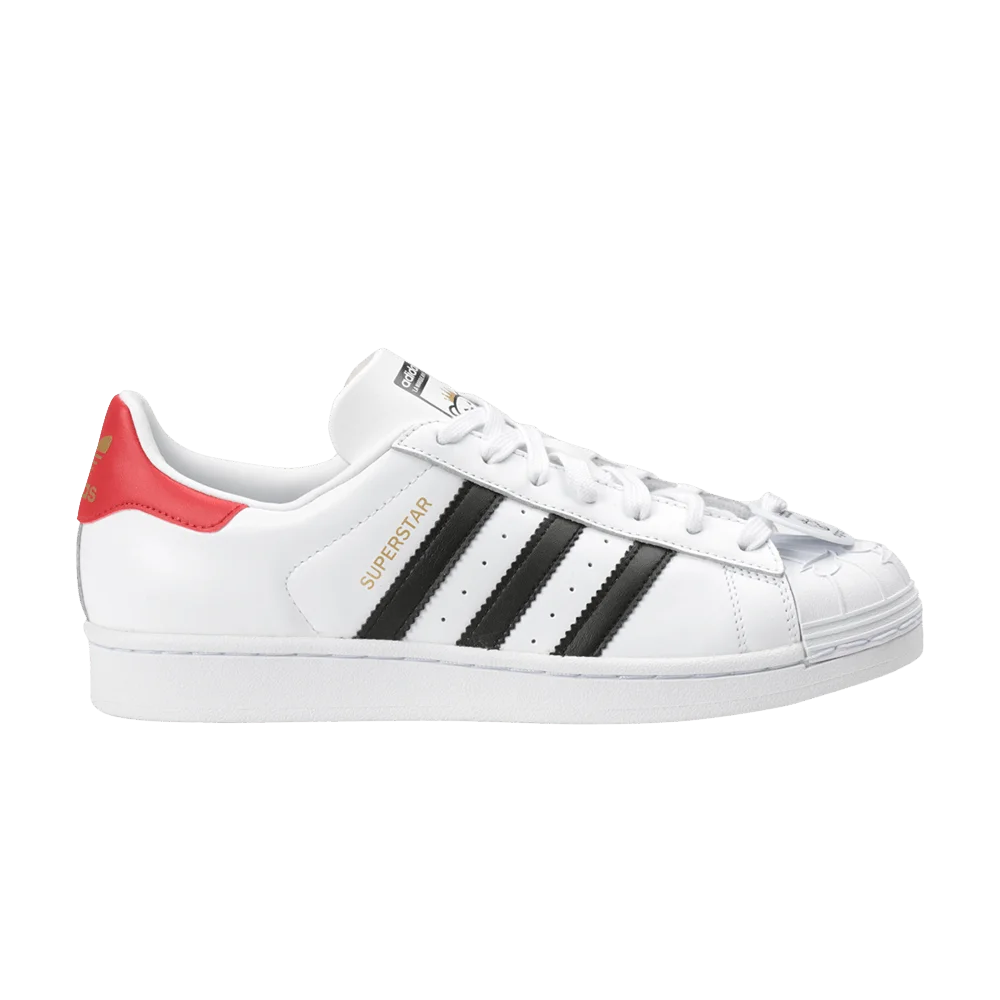 Krossovki-Nigo-x-adidas-Superstar-Bearfoot-White-Scarlet