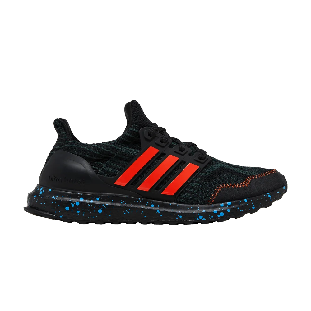 Krossovki-adidas-UltraBoost-5.0-DNA-J-Black-Impact-Orange-Speckled