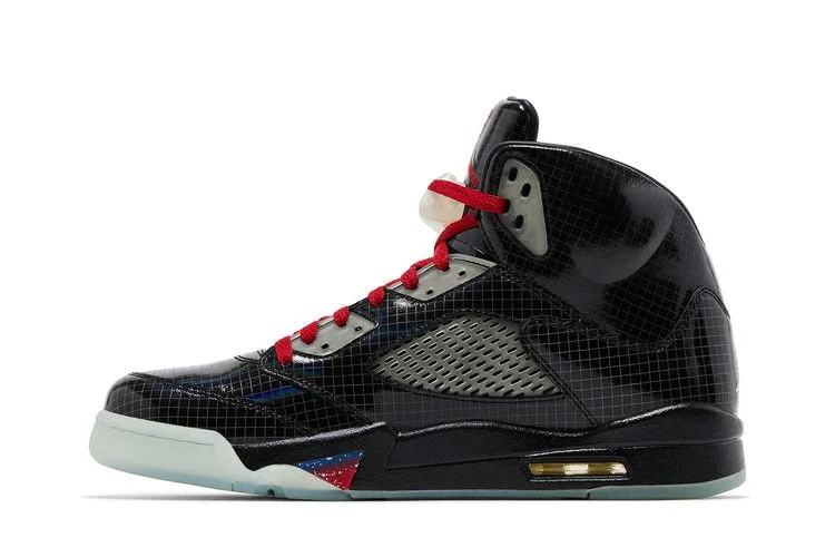 Кроссовки Transformers x Air Jordan 5 Retro 'Black Ops' Sample