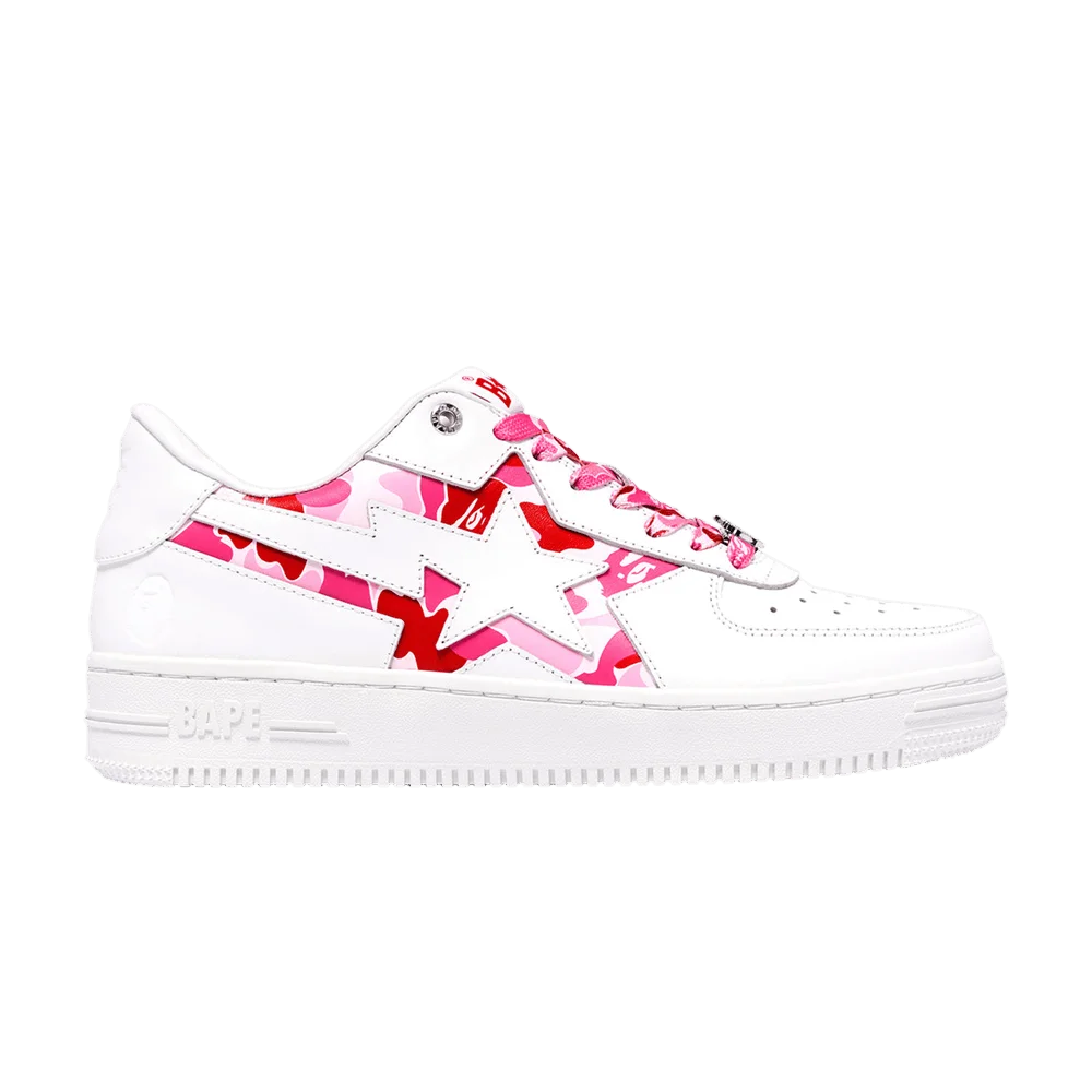 Krossovki-Wmns-Bapesta-Icon-ABC-Camo-Pink