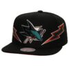 Mitchell-Ness-Black-San-Jose-Sharks-Double-Trouble-Snapback-Hat-100x100
