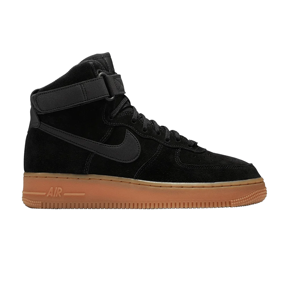 Krossovki-Nike-Wmns-Air-Force-1-High-SE-Black-Gum