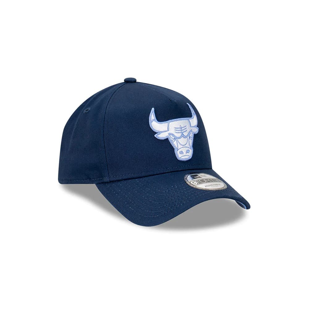 Бейсболка New Era Chicago Bulls 9FORTY Midnight Ice A-Frame NBA Snapback Hat