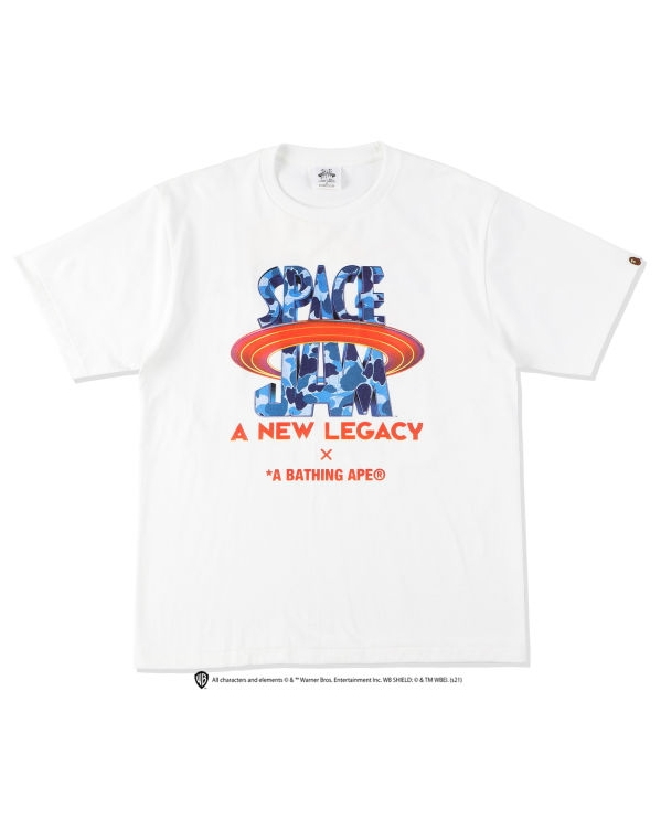 Футболка BAPE x Space Jam Logo Tee White