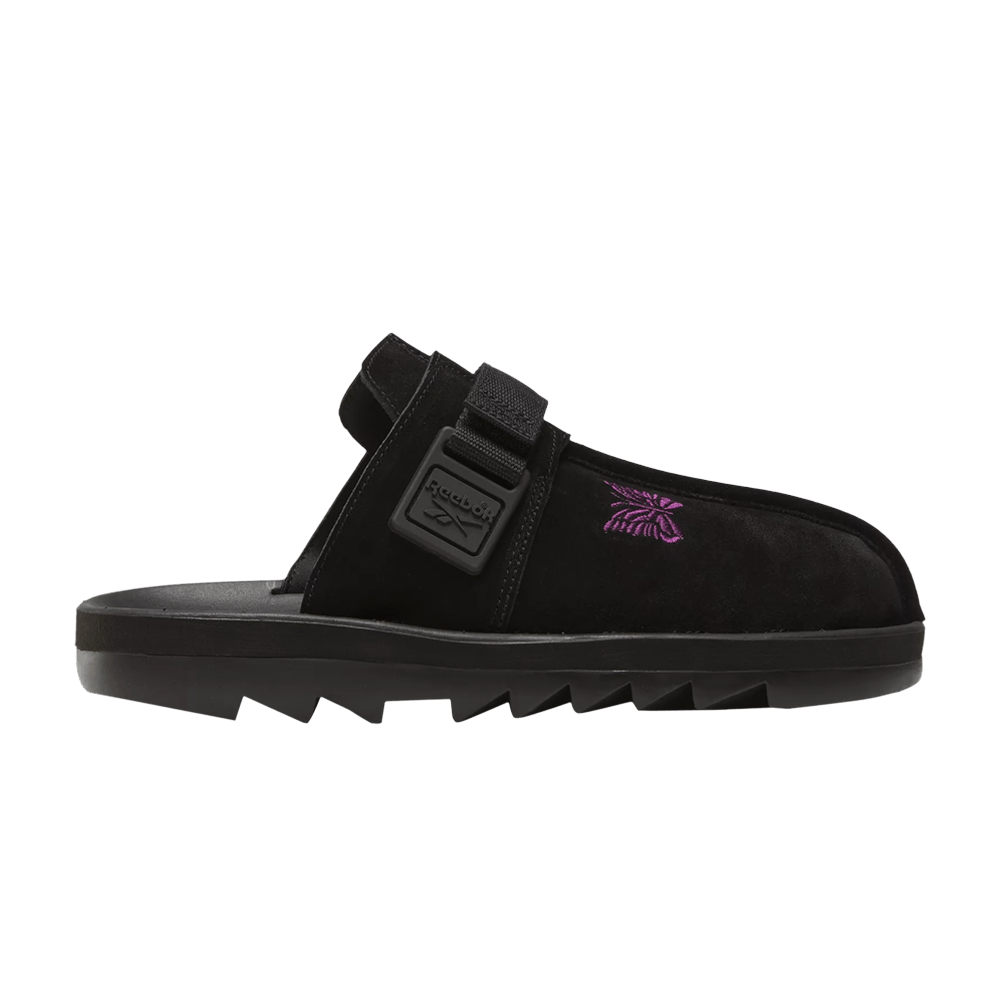 Кроссовки Reebok Needles x Beatnik Slides 'Black'