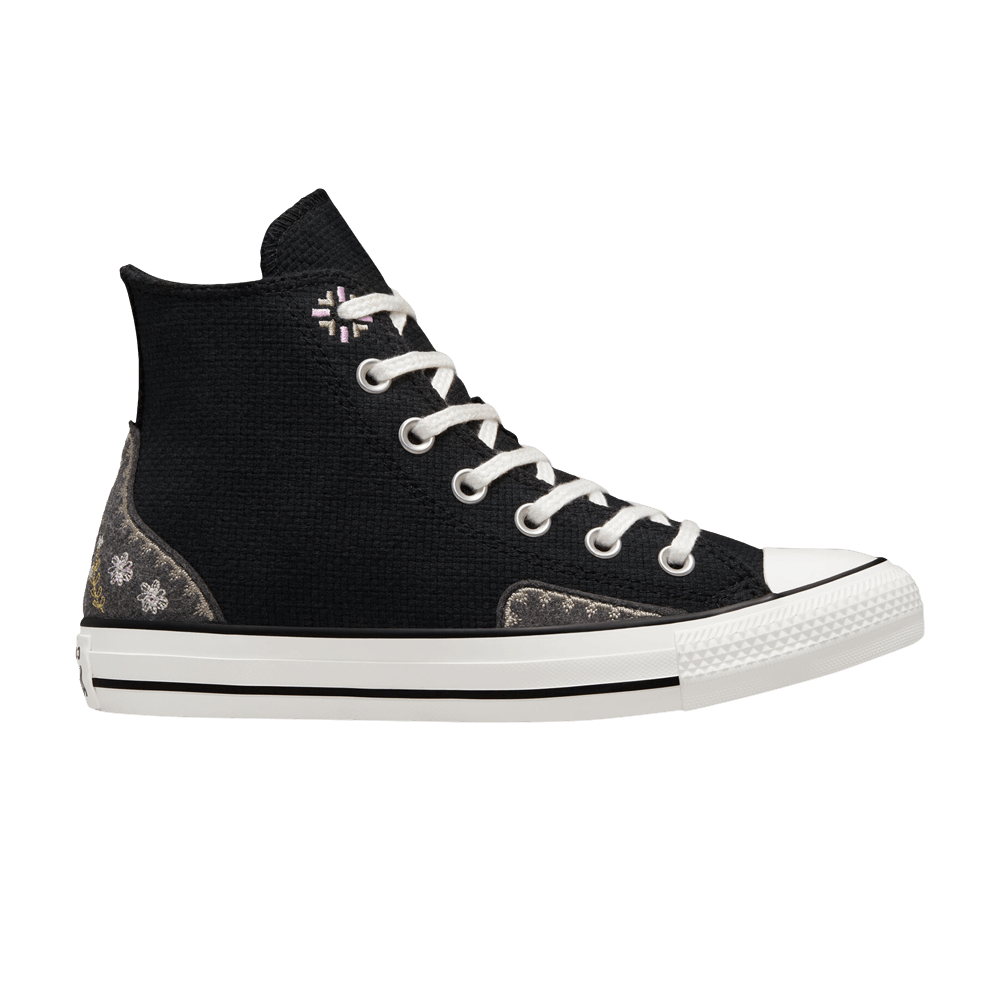 Кроссовки Converse Wmns Chuck Taylor All Star High 'Autumn Embroidery - Black'