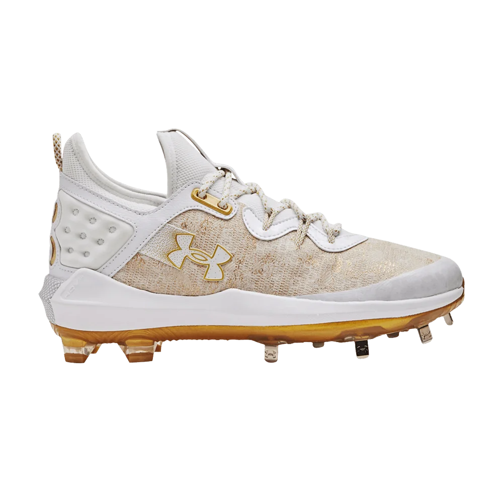 Кроссовки Under Armour Harper 8 Low ST 'White Metallic Gold'