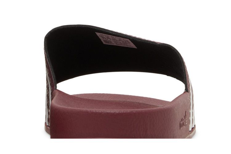 adidas Adilette Slides 'Quiet Crimson'