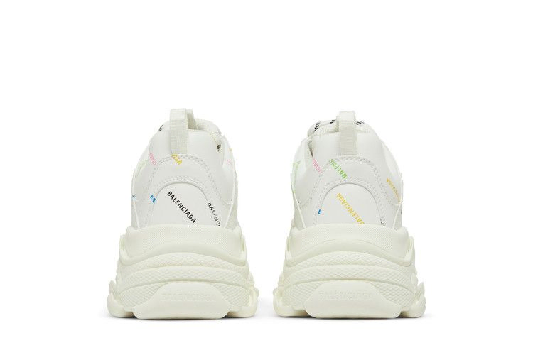 Кроссовки Balenciaga Triple S Sneaker 'Allover Logo - White Multi'