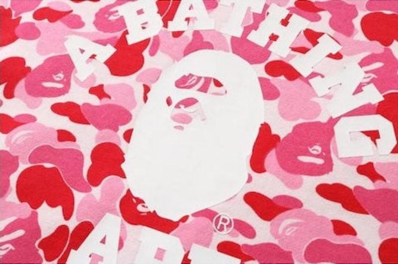 Толстовка BAPE Abc College Oversized Crewneck Crewneck (Ladies) Pink