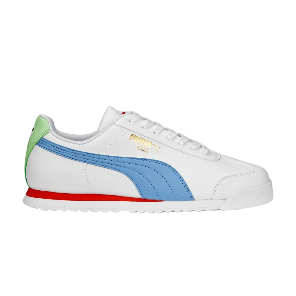 Кроссовки Puma Roma Basic Plus 'White Day Dream Fern'