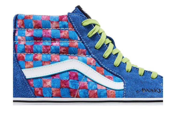 Awake NY x Vans Sk8-Hi 'Blue Checkerboard'