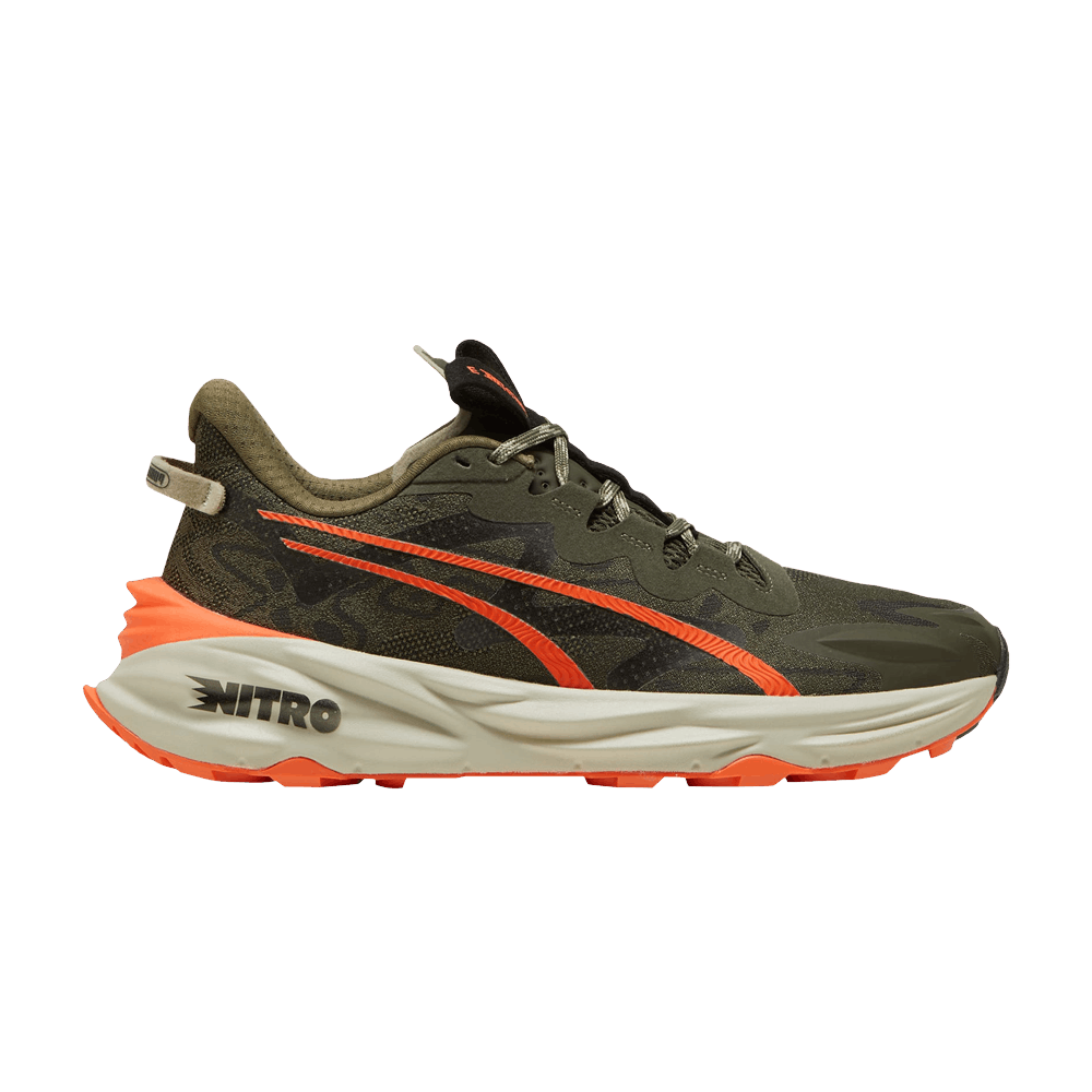 Кроссовки Puma Fast-Trac Nitro 3 'Seasons - Dark Olive Flame Flicker'