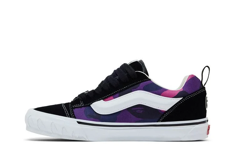 Кроссовки BAPE x Vans Premium Knu Skool 'Camo Green'