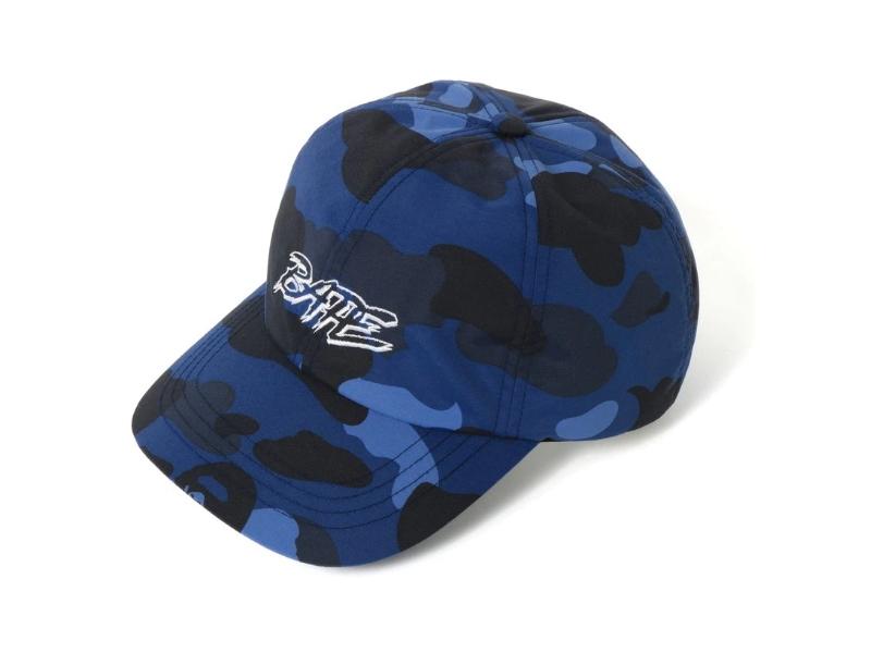 Бейсболка BAPE A Bathing Ape Color Camo Panel Cap Blue