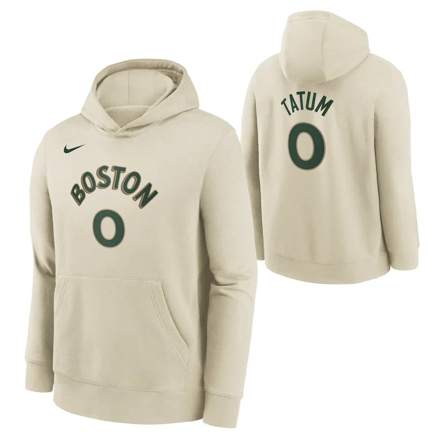 Худи Nike Jayson Tatum Boston Celtics 2024 City Edition NBA Youth Hoodie