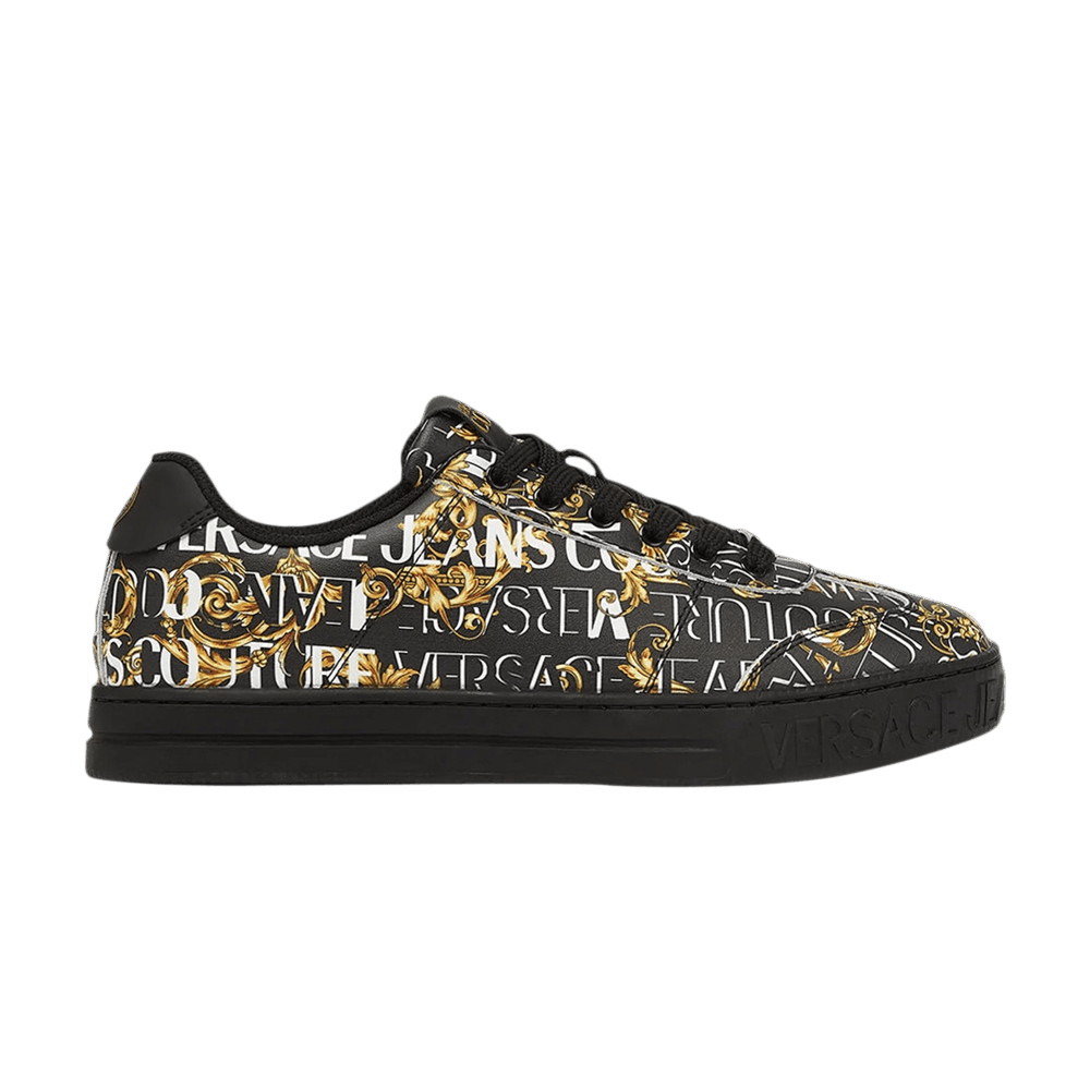 Кроссовки Versace Court 88 'Black Baroque Print'