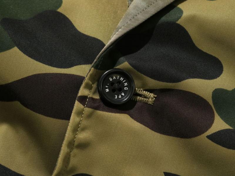 Куртка BAPE 1st Camo Military Tailored Jacket Green