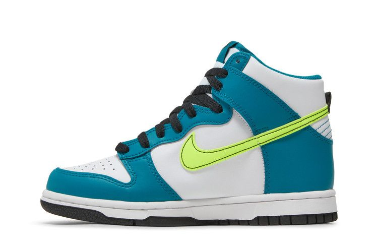 Кроссовки Nike Dunk High GS 'Bright Spruce Volt'