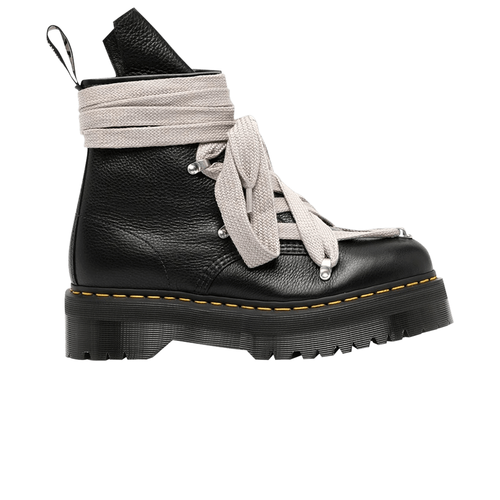 Кроссовки Dr. Martens x Rick Owens Wmns 1460 Quad Sole Pentagram Jumbo Lace Boot 'Black'