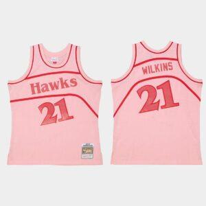 1986-87-Atlanta-Hawks-21-Dominique-Wilkins-Pink-HWC-Limited-Jersey-300x300