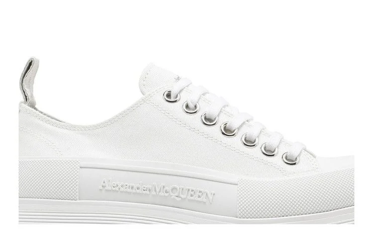Кроссовки Alexander McQueen Wmns Tread Slick Lace Up 'White'