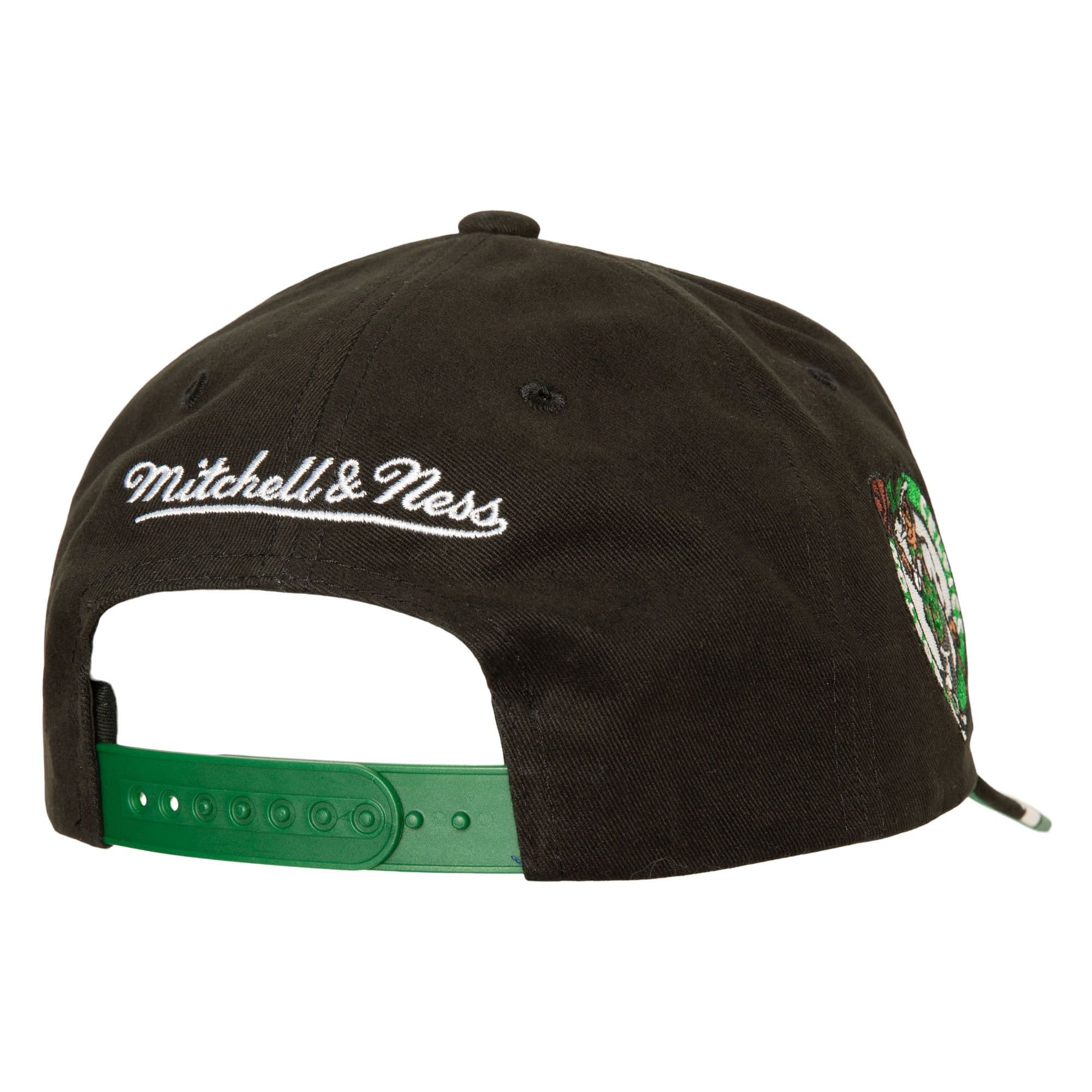 Mitchell-Ness-Brushed-Past-Ya-Pro-Snapback-Boston-Celtics-Hat-1